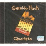 Cd Geraldo Flach Quarteto   Atitude    Astor Piazzolla  Novo