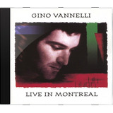 Cd Gino Vannelli Live In Montreal Novo Lacrado Original