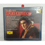 Cd Giuseppe Verdi Don Carlos Claudio Abbado novo Mportad