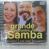 Cd Grande Encontro Do Samba