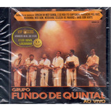 Cd Grupo Fundo De Quintal Ao Vivo Rge Novo Lacrado 