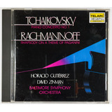 Cd Gutierrez Zinman Tchaikovsky Rachmaninoff Importado