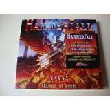 Cd Hammerfall Live  Against The World Cd Duplo
