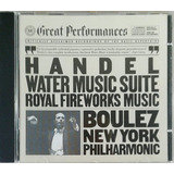 Cd Handel Water Music Royal Fireworks