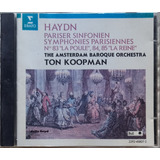 Cd Haydn Symphonies 83 84