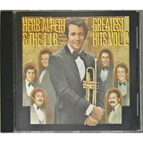 Cd Herb Alpert And The Tjb Great Hits 2 Imp Usa   B9