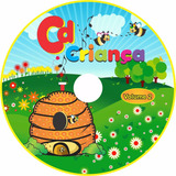 Cd Infantil Músicas Personalizadas Com O Nome Vol 2