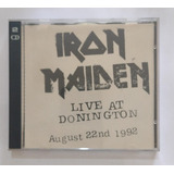 Cd Iron Maiden Live At Donington 1992 Duplo Original