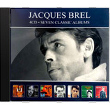 Cd Jacques Brel Seven Classic Albums Novo Lacrado Original