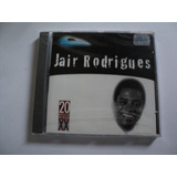 Cd Jair Rodrigues Millennium 20 Musicas Lacrado