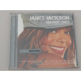 Cd Janet Jackson Number Ones Importado Lacrado