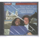 Cd Jessye Norman James Levine Salzburg Recital Debussy  Novo