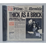 Cd Jethro Tull   Thick As A Brick   Lacrado  