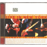 Cd Joe Jackson summer In The City Live In New York Novorig