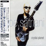 Cd Joe Satriani Crystal Planet japones Com Obi lacrado