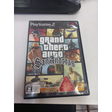 Cd Jogo Ps2 Grand Theft Auto San Capcom