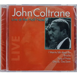 Cd John Coltrane Live At The Half Note Importado Lacrado