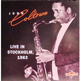 Cd John Coltrane Live In Stockholm
