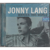 Cd Jonny Lang Wander This World Original Novo