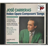 Cd Jose Carreras Cançoes De Compositores