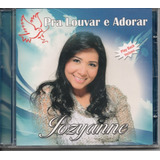 Cd Jozyanne Pra Louvar E Adorar Play Back Incluso