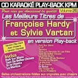 CD KARAOKÉ PLAY BACK KPM Vol  26 Françoise Hardy   Sylvie Vartan