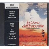 Cd La Corsa Dell Innocente Carlo Siliotto Trilha Sonora Imp