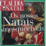 Cd Lacrado Claudia Natal Os Nossos Natais Inesqueciveis 1997
