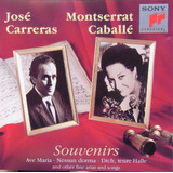 Cd Lacrado Jose Carreras E Montserrat Caballe Souvenirs