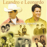 Cd Lacrado Leandro E Leonardo Sonho Por Sonho 1997
