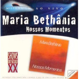 Cd Lacrado Maria Bethania Nossos Momentos Ao Vivo Millennium