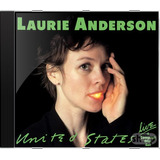 Cd Laurie Anderson United States Live Novo Lacrado Original