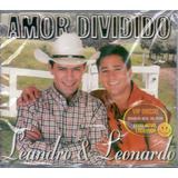 Cd Leandro E Leonardo Single Amor