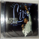Cd Lionel Richie Live Greatest Hits And More