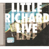 Cd Little Richard Live rock Boogie woogie R b Orig Novo