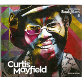 Cd Livreto Curtis Mayfield Coleção Folha Soul E Blues