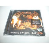 Cd Machine Head F  king Head Live Duplo 2012 Lacrado Imp Arg