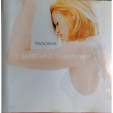 Cd Madonna Something To Remember Original