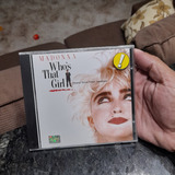 Cd Madonna Whos That Girl