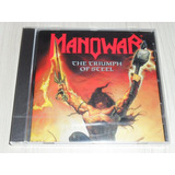 Cd Manowar The Triumph Of Steel 1992 europeu Lacrado