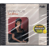Cd Maria Callas La Divina Importado Original Lacrado Raro 