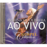 Cd Marina De Oliveira   Ao Vivo  gospel Collection