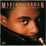Cd Marlon Jordan   For You Only   B128