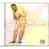 Cd Martinho Da Vila Voz E Coração Original Lacrado 