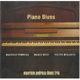 Cd Maurício Pedrosa Blues Trio Piano Blues
