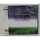 Cd Megadeth Hidden Treasures Japonês Lacrado 
