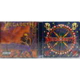 Cd Megadeth Peace Sells capitol Punishmen 2 Cds Importado