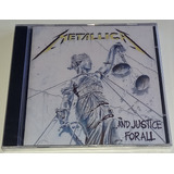 Cd Metallica and Justice For All lacrado 