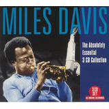 Cd Miles Davis The Absolutely Essential Box Triplo   Imp 