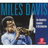 Cd Miles Davis The Absolutely Essential Box Triplo Imp 